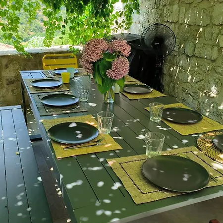 Magnifique Maison En Coeur De Balazuc, Proche Plages Ardeche